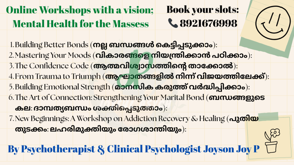 OREYORU & Joyful Psych Wellness Workshops